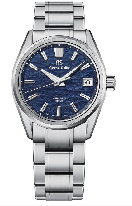 Review Replica Grand Seiko Evolution 9 Collection Spring Drive 5 Days High-Intensity Titanium Lake SLGA019 watch